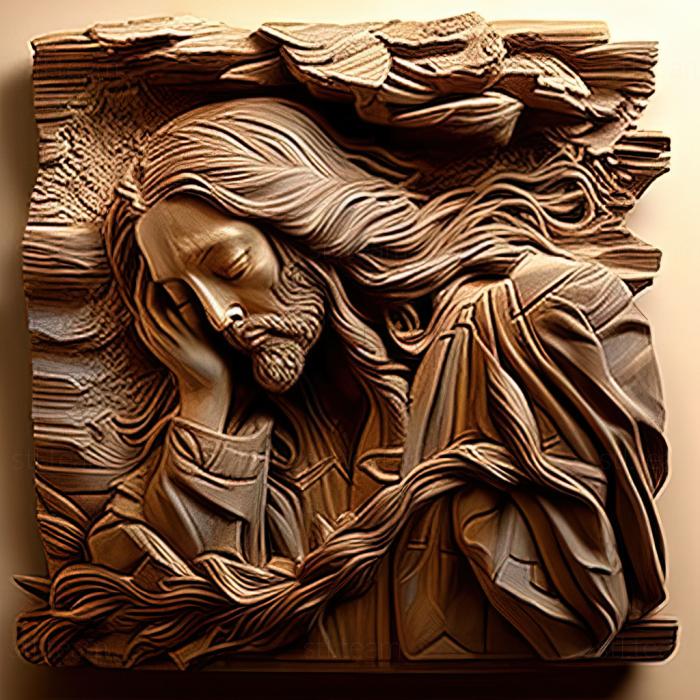 3D модель Шерри Левин, американская художница. (STL)